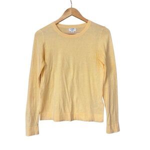 J. Crew factory Cotton Teddie sweater pullover crewneck